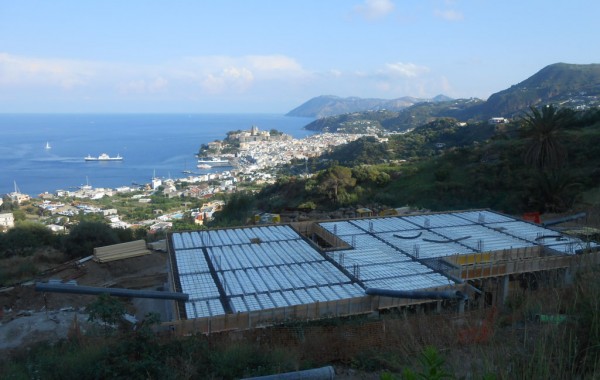 Progetto per la costruzione di un immobile a Lipari  – via Garibaldi