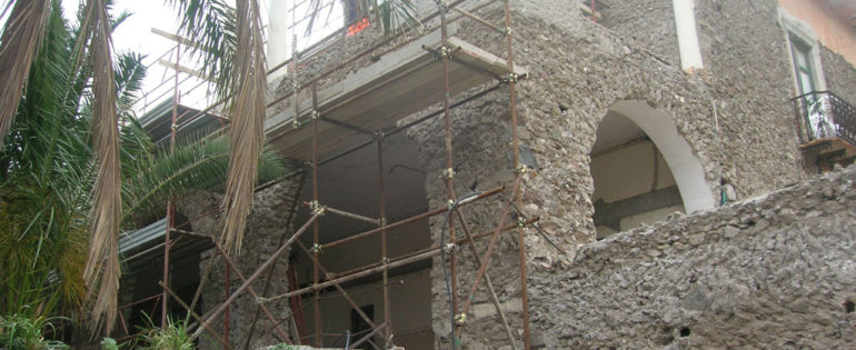 Progetto per il restauro conservativo di un immobile da destinare a museo – Isola di Salina – Malfa