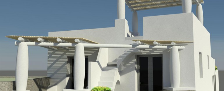 Progetto per la ristrutturazione di un immobile residenziale in localita’ Piscita’ di Stromboli isola di Stromboli – Lipari