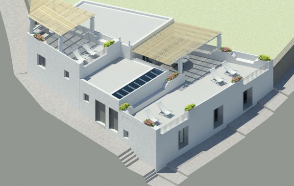 Progetto per la ristrutturazione di un immobile residenziale in localita’ Piscita’ di Stromboli isola di Stromboli – Lipari