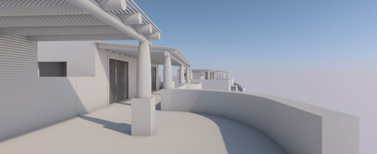 Progetto per la realizzazione di villette unifamiliare in localita’ Pianoconte di Lipari