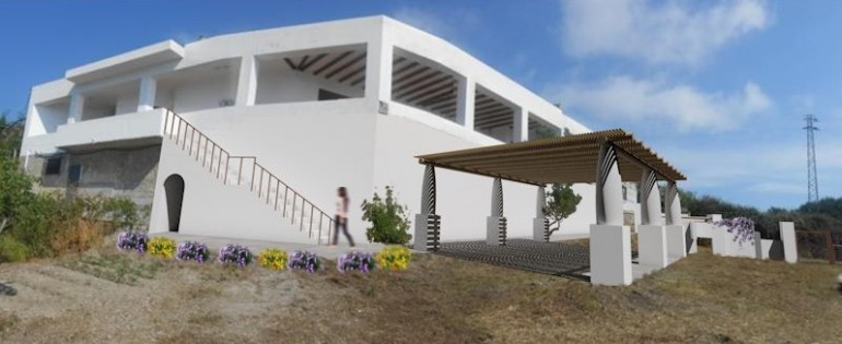 Progetto per la sistemazione di un’area esterna a parcheggio in localita’ Lami – Lipari